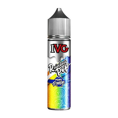 Buy cheapest online IVG Shortfill E-Liquid 50ml Rainbow POP at lowest price in uk