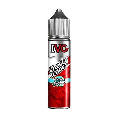 Buy cheapest online IVG Shortfill E-Liquid 50ml Cherry Waves at lowest price in uk