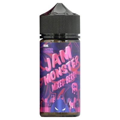 Buy cheapest online Jam Monster 100ml Shortfill Mixed Berry at lowest price in uk