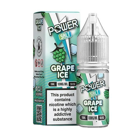 Buy cheapest online Juice N Power - 10ml Nic Salt (Pack of 10) Grape Ice at lowest price in uk