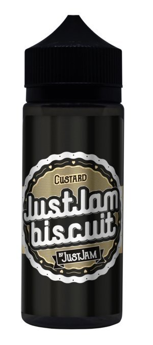 Buy cheapest online Just Jam Biscuit 100ml Shortfill Custard at lowest price in uk