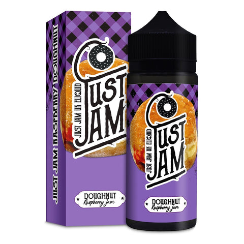 Buy cheapest online Just Jam Original 100ml Shortfill Raspberry Doughnut at lowest price in uk