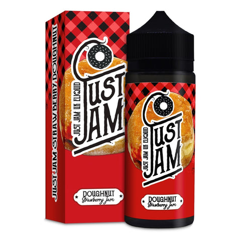 Buy cheapest online Just Jam Original 100ml Shortfill Strawberry Doughnut at lowest price in uk