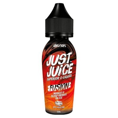 Buy cheapest online Just Juice 50ml Shortfill Mango Blood Orange on Ice at lowest price in uk