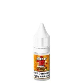 Buy cheapest online Keep It 100 10ML Nic Salt Box of 10 Apple Cider Donuts at lowest price in uk