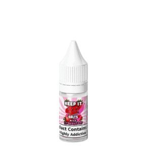 Buy cheapest online Keep It 100 10ML Nic Salt Box of 10 Milk Strawberry at lowest price in uk