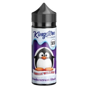 Buy cheapest online Kingston 50/50 Chilly Willies 100ML Shortfill Blackcurrant Slush at lowest price in uk
