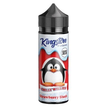 Buy cheapest online Kingston 50/50 Chilly Willies 100ML Shortfill Strawberry Slush at lowest price in uk