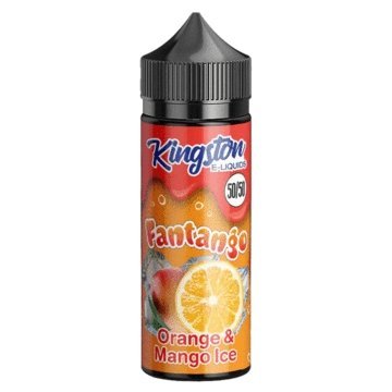 Buy cheapest online Kingston 50/50 Fantango 100ML Shortfill Orange & Mango Ice at lowest price in uk