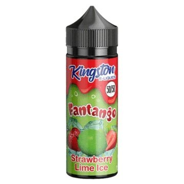 Buy cheapest online Kingston 50/50 Fantango 100ML Shortfill Strawberry & Lime Ice at lowest price in uk