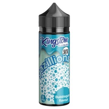 Buy cheapest online Kingston 50/50 Gazillions 100ML Shortfill Bubblegum at lowest price in uk
