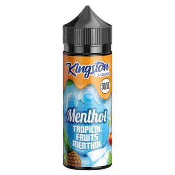 Buy cheapest online Kingston 50/50 Menthol 100ML Shortfill Tropical Fruits Menthol at lowest price in uk