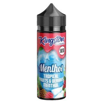 Buy cheapest online Kingston 50/50 Menthol 100ML Shortfill Tropical Fruits & Berries Menthol at lowest price in uk