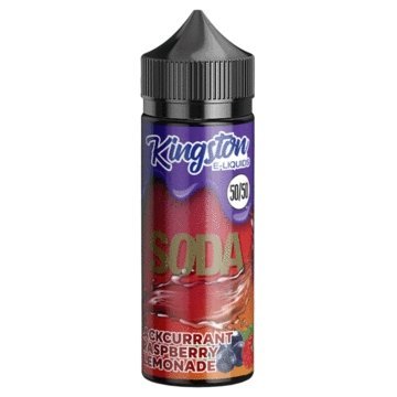 Buy cheapest online Kingston 50/50 Soda 100ML Shortfill Blackcurrant Raspberry Lemonade at lowest price in uk