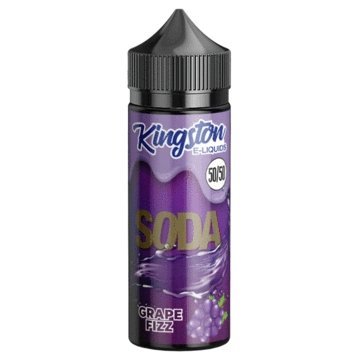 Buy cheapest online Kingston 50/50 Soda 100ML Shortfill Grape Fizz at lowest price in uk
