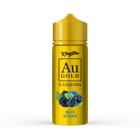 Buy cheapest online Kingston AU Gold 100ml E-liquid Shortfill Blue Fusion at lowest price in uk