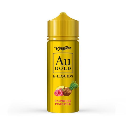 Buy cheapest online Kingston AU Gold 100ml E-liquid Shortfill Raspberry Pineapple at lowest price in uk