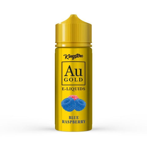 Buy cheapest online Kingston AU Gold 100ml E-liquid Shortfill Blue Raspberry at lowest price in uk