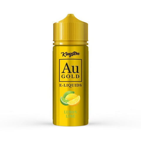 Buy cheapest online Kingston AU Gold 100ml E-liquid Shortfill Lemon Lime at lowest price in uk