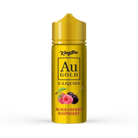 Buy cheapest online Kingston AU Gold 100ml E-liquid Shortfill Black Cherry Raspberry at lowest price in uk