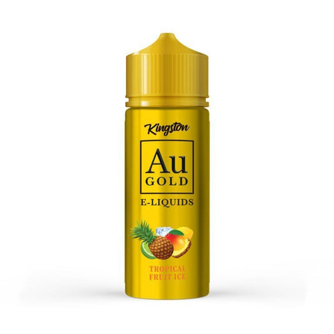 Buy cheapest online Kingston AU Gold 100ml E-liquid Shortfill Tropical Fruit at lowest price in uk