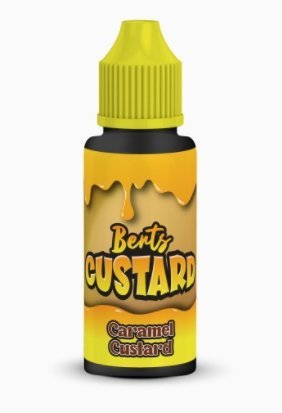 Buy cheapest online Kingston Berts Custard 100ML Shortfill Caramel Custard at lowest price in uk