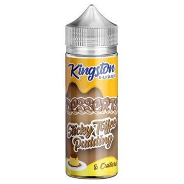 Buy cheapest online Kingston Desserts 100ML Shortfill Sticky Toffee Pudding at lowest price in uk