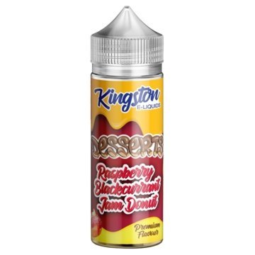 Buy cheapest online Kingston Desserts 100ML Shortfill Raspberry Blackcurrant Jam Donut at lowest price in uk
