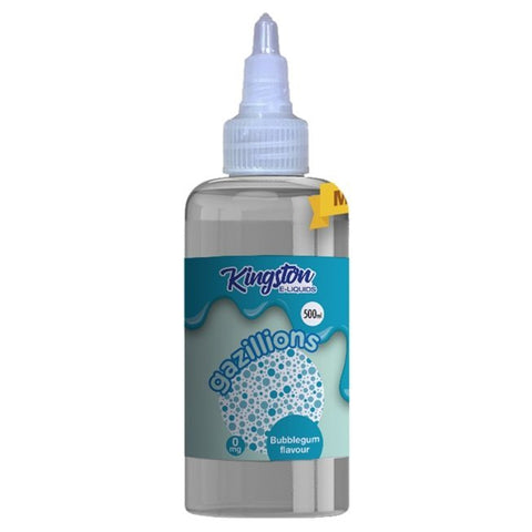 Buy cheapest online Kingston E-liquids Gazllions 500ml Shortfill Bubblegum at lowest price in uk