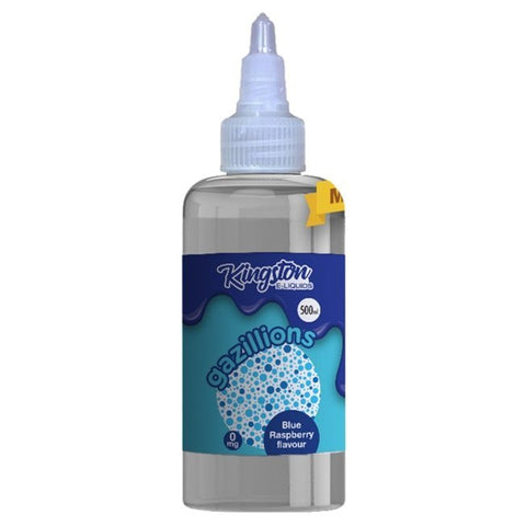 Buy cheapest online Kingston E-liquids Gazllions 500ml Shortfill Blue Rasberry at lowest price in uk