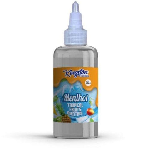 Buy cheapest online Kingston E-liquids Menthol 500ml Shortfill Tropical Fruits Menthol at lowest price in uk