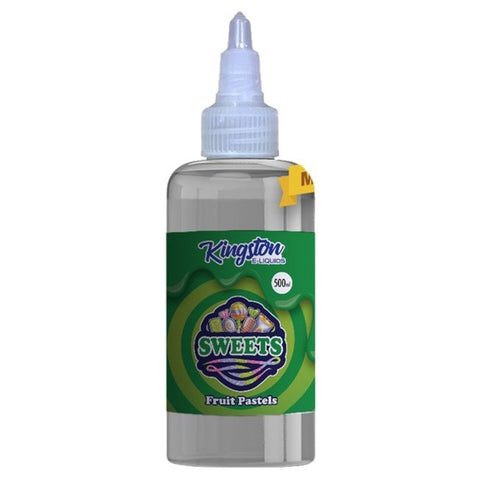 Buy cheapest online Kingston E-liquids Sweets 500ml Shortfill Fruit Pastels at lowest price in uk