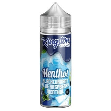 Buy cheapest online Kingston Menthol 100ML Shortfill Blackcurrant Blue Raspberry Menthol at lowest price in uk