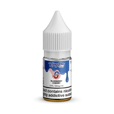 Buy cheapest online Kingston Salt Bar Salt 10ml E-Liquid Nic Salt Box of 10 Blueberry Cherry at lowest price in uk