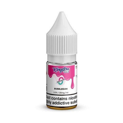 Buy cheapest online Kingston Salt Bar Salt 10ml E-Liquid Nic Salt Box of 10 Bubblegum at lowest price in uk