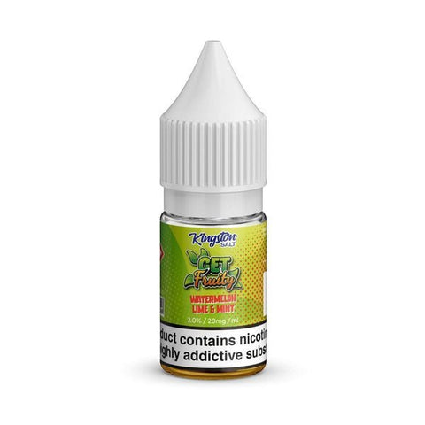 Buy cheapest online Kingston Salt Get Fruity Nic Salt - 10ml - Box of 10 Watermelon Lime at lowest price in uk