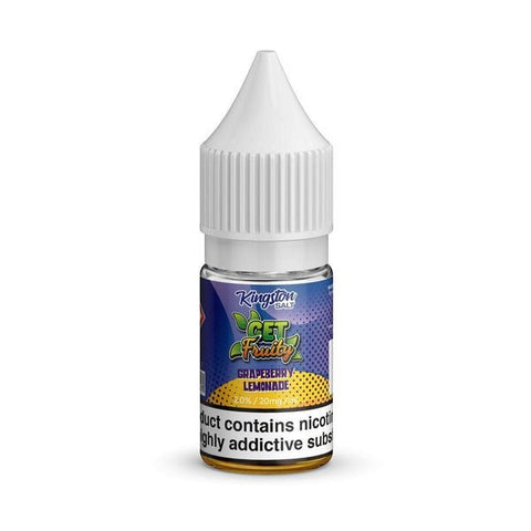Buy cheapest online Kingston Salt Get Fruity Nic Salt - 10ml - Box of 10 Grapeberry Lemonade at lowest price in uk