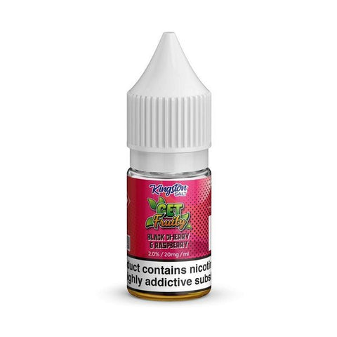 Buy cheapest online Kingston Salt Get Fruity Nic Salt - 10ml - Box of 10 Blackcherry & Raspberry at lowest price in uk