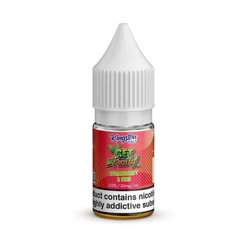 Buy cheapest online Kingston Salt Get Fruity Nic Salt - 10ml - Box of 10 Strawberry Kiwi at lowest price in uk