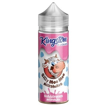 Buy cheapest online Kingston Silly Moo Moo Milkshakes 100ML Shortfill Bubblegum at lowest price in uk