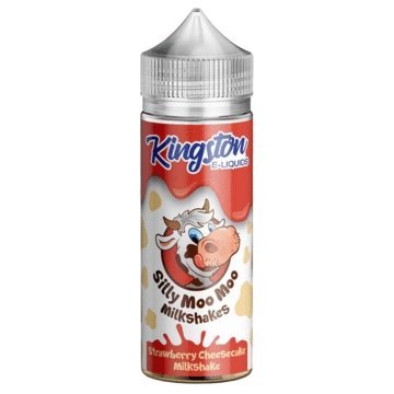 Buy cheapest online Kingston Silly Moo Moo Milkshakes 100ML Shortfill Strawberry Cheesecake at lowest price in uk
