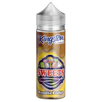 Buy cheapest online Kingston Sweets 100ML Shortfill Vanilla Fudge at lowest price in uk