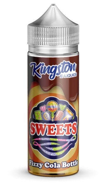 Buy cheapest online Kingston Sweets 100ML Shortfill Fizzy Cola Bottles at lowest price in uk