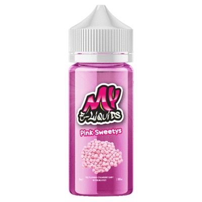 Buy cheapest online My E-Liquids 100ML Shortfill Pink Sweetys at lowest price in uk
