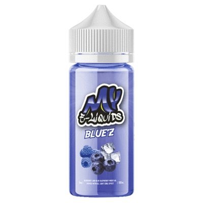 Buy cheapest online My E-Liquids 100ML Shortfill Blue'z at lowest price in uk