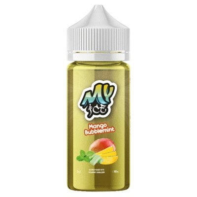Buy cheapest online My E-Liquids Ice 100ML Shortfill Mango Bubblemint Ice at lowest price in uk