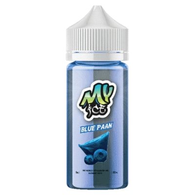 Buy cheapest online My E-Liquids Ice 100ML Shortfill Blue Paan at lowest price in uk