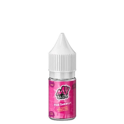 Buy cheapest online My Salts 10ml Nic Salt (Pack of 5) Pink Sweetys 10mg at lowest price in uk