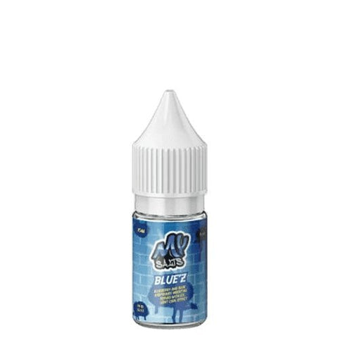 Buy cheapest online My Salts 10ml Nic Salt (Pack of 5) Blue'z 10mg at lowest price in uk