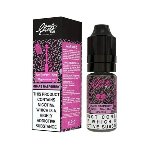 Buy cheapest online Nasty Juice 10ml Nic Salt E-Liquid - Pack Of 10 Grape Raspberry 20MG at lowest price in uk